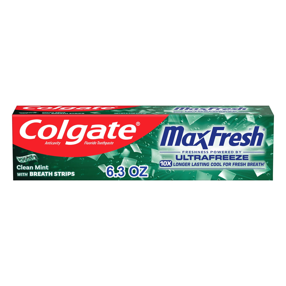 Colgate Toothpaste Max Fresh Clean Mint 6.3 oz (178 g)
