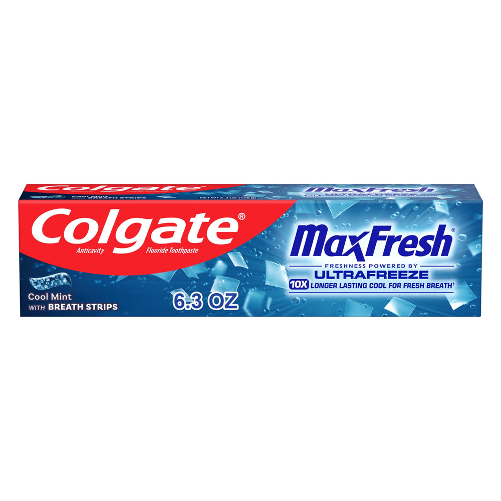 Colgate Max Fresh Cool Mint Toothpaste 6.3 oz (178 g)