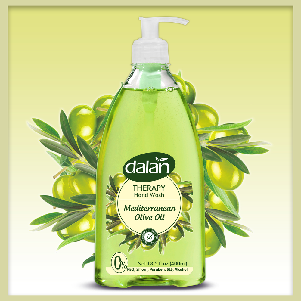 Dalan Therapy Mediterranean Olive Oil Liquid Soap Refill 1.6 L
