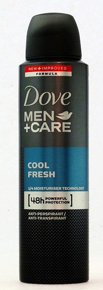 Dove Body Spray Cool Fresh for Men 5.07 fl oz (150 ml)