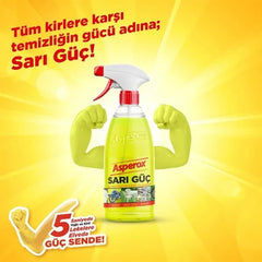 ASPEROX YELLOW POWER (SARI GÜÇ) 1000 ML - Authentic Turkish & Mediterranean Food | TG Gourmet