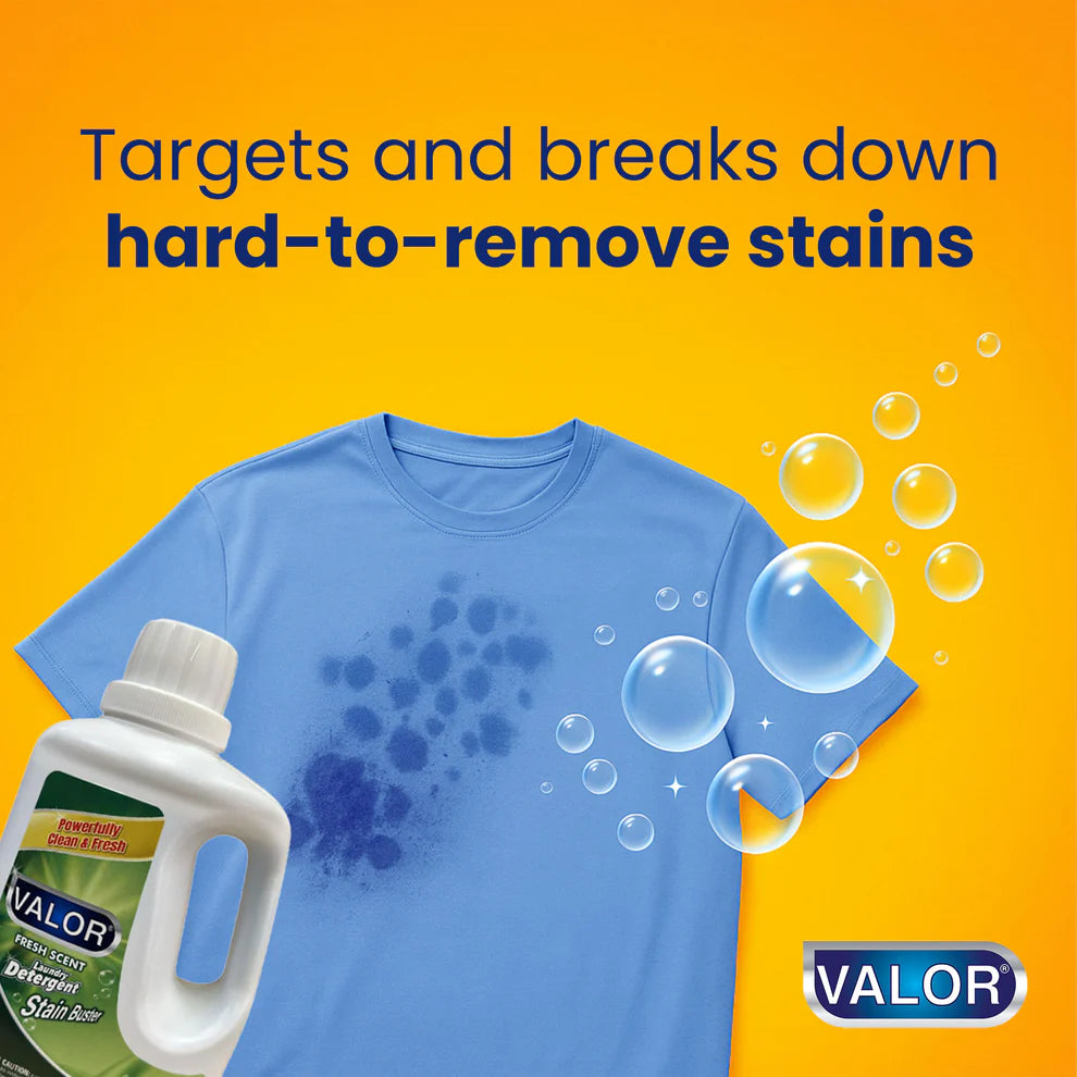 Valor Laundry Detergent Fresh Scent 100 fl oz - Authentic Turkish & Mediterranean Food | TG Gourmet