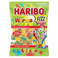 HARIBO 70 GR (SOUR WORMS) - Authentic Turkish & Mediterranean Food | TG Gourmet