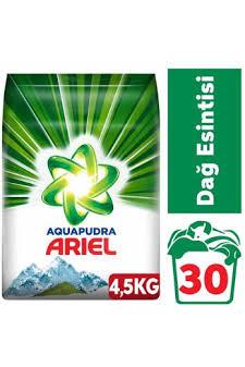 ARIEL AQUA POWDER DETERGENT 4.5 KG (159 oz. - MOUNTAIN BREEZE)