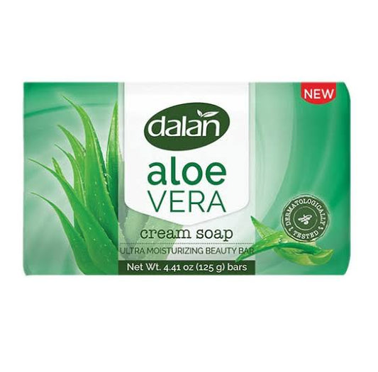 Dalan Bar Soap - Aloe Vera, 4.4 oz (125g), (Pack of 3)