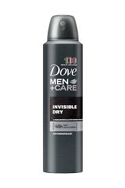 Dove Deo Spray For Men Invisible Dry 150ml