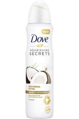 Dove Body Spray 150ML COCONUT & JASMINE FLOWER