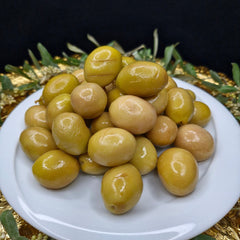 Toprak Cocktail Green Olives 10kg Bulk | Turkish Wholesale Olives - Authentic Turkish & Mediterranean Food | TG Gourmet