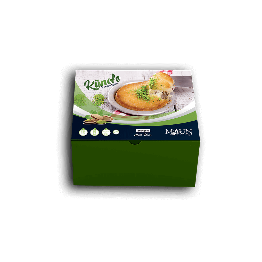 Maun Kunefe 4.6 oz (130g) x 2 - Frozen Turkish Cheese Dessert Kit | TG Gourmet