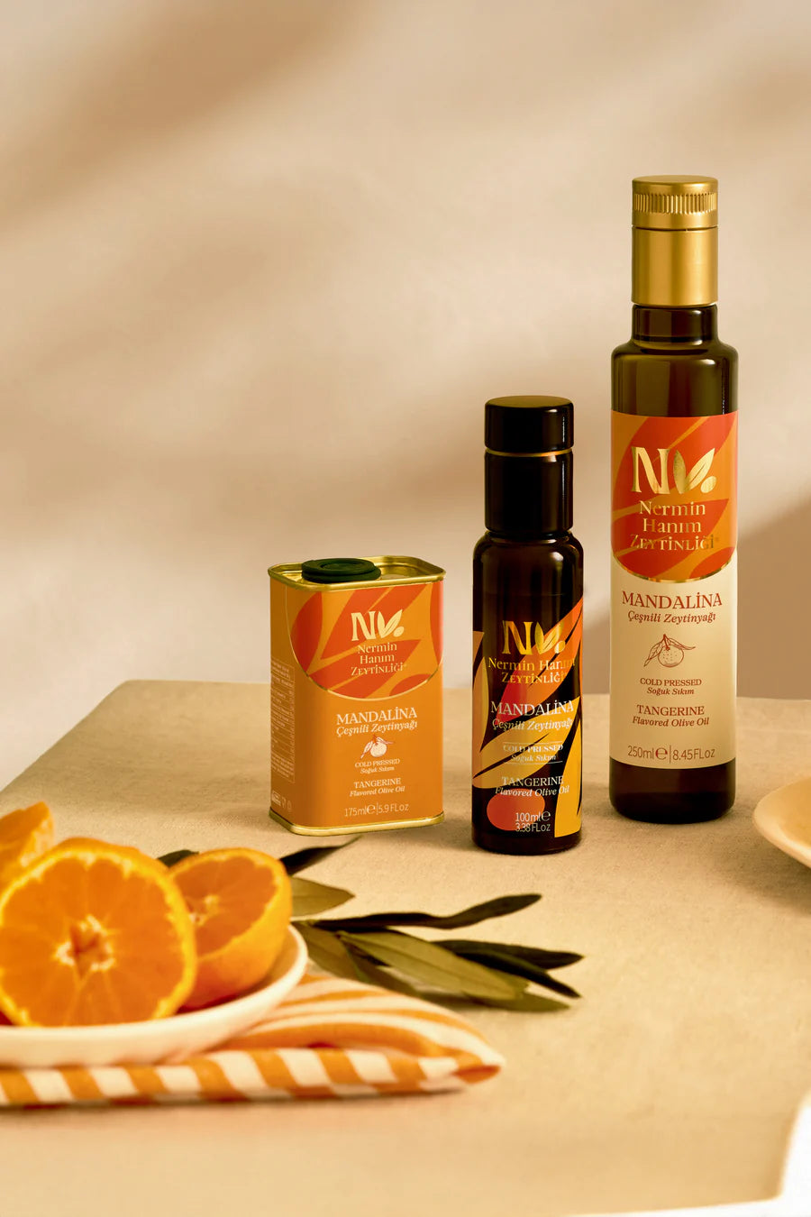 Tangerine Infused Extra Virgin Olive Oil - 8.45 Fl Oz (250ml)