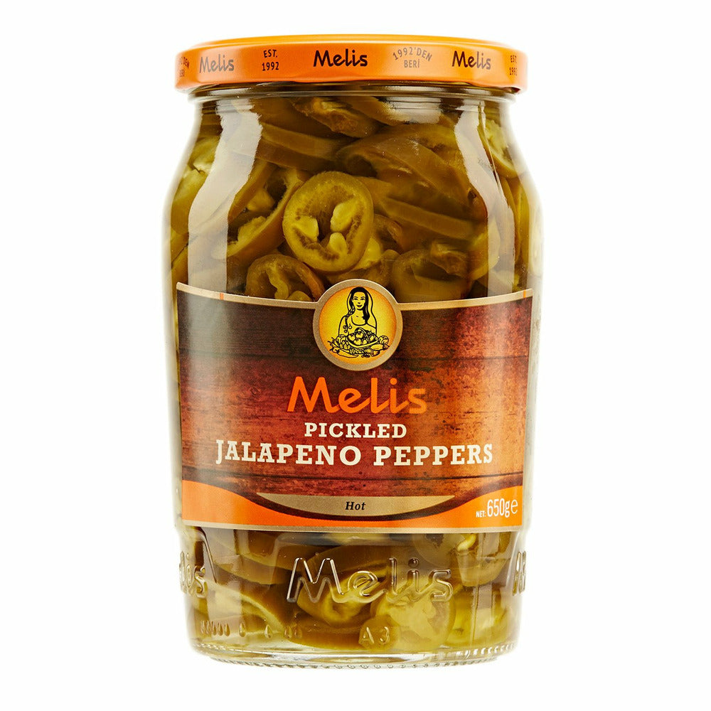 Melis Sliced Jalapeno Peppers 24.3 fl oz (720 ml)