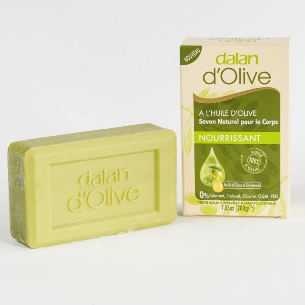 d'Olive Olive Oil BAR SOAP | 7.05 oz (200G) - Authentic Turkish & Mediterranean Food | TG Gourmet