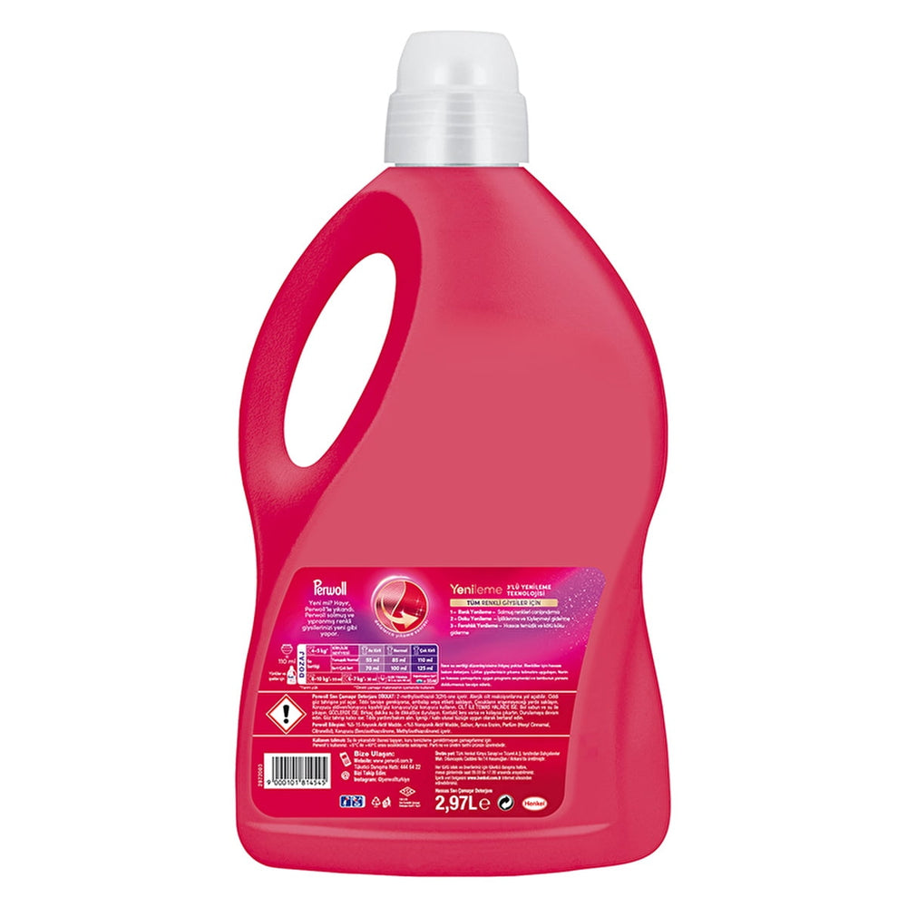 Perwoll Liquid Detergent For Light-colored 2.97 L (100 oz)