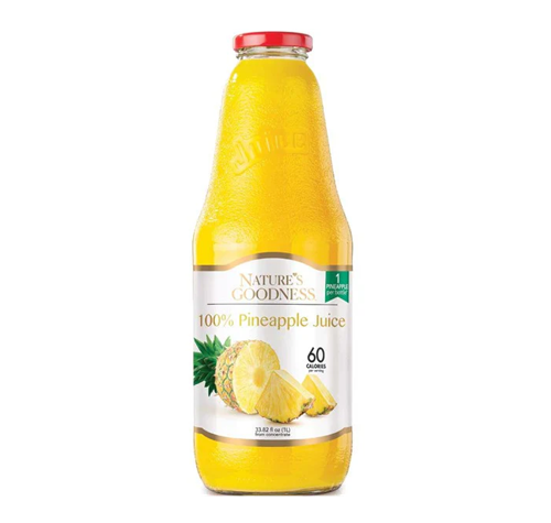 Nature`s Goodness Pineapple Juice | 33.82 fl oz - Authentic Turkish & Mediterranean Food | TG Gourmet