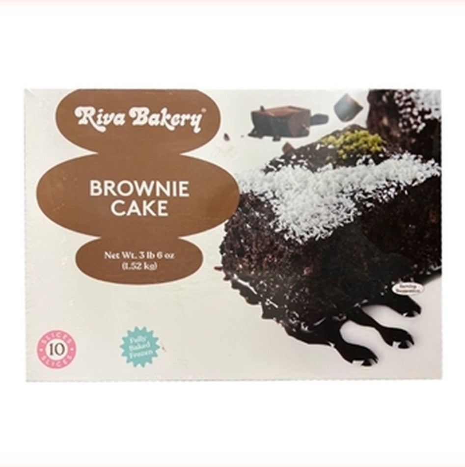 Riva Bakery Brownie Cake (Islak Kek) Tray 3 lb (1.36 kg)