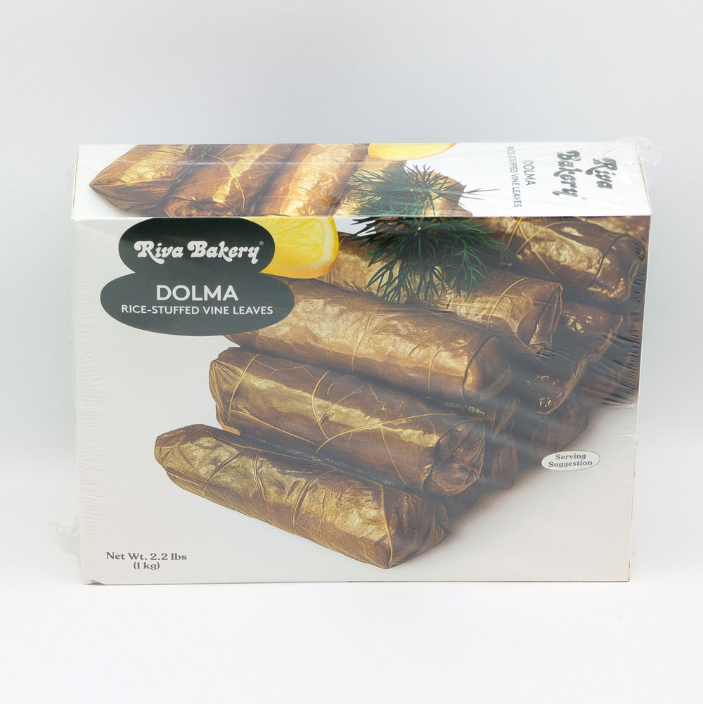Riva Bakery Stuffed Grape Leaves (Yaprak Sarma) 2.2 lb (1 kg)
