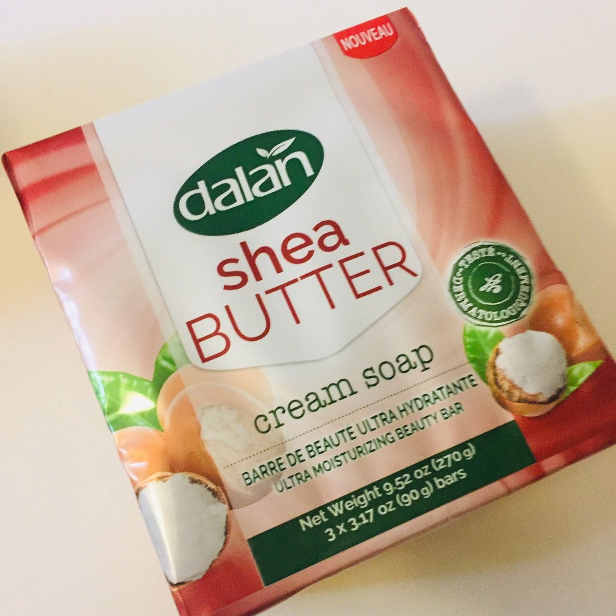 Dalan SHEA BUTTER Soap 3.2 oz | 3-PK - Authentic Turkish & Mediterranean Food | TG Gourmet
