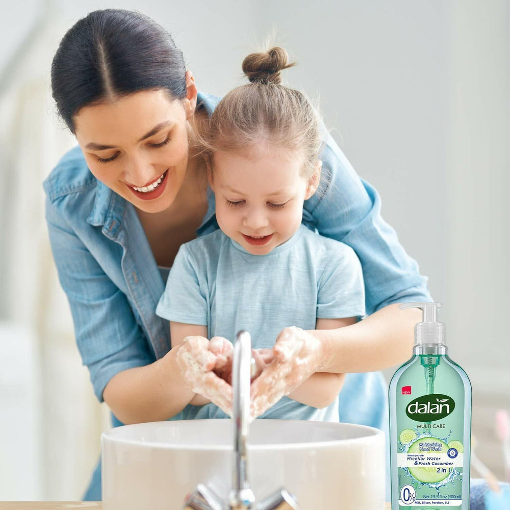 DALAN MULTI-CARE | LIQUID HAND SOAP | 13.5 FL OZ | FRESH CUCUMBER | - Authentic Turkish & Mediterranean Food | TG Gourmet