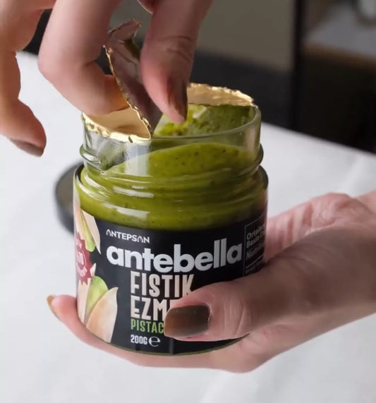 ANTEBELLA SPREADABLE PISTACHIO SPREAD 70% 200gr - Authentic Turkish & Mediterranean Food | TG Gourmet