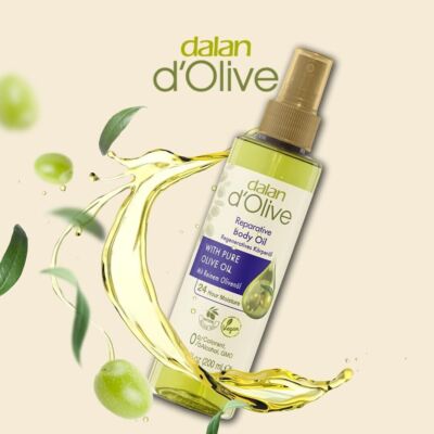 D'Olive Reparative Body Oil (spray) 6.8 fl oz. 200ML - Authentic Turkish & Mediterranean Food | TG Gourmet