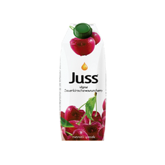 Juss Sour Cherry Fruit Drink 33.8 fl oz (1 L) Tetra Pak - Visne Classic | TG Gourmet