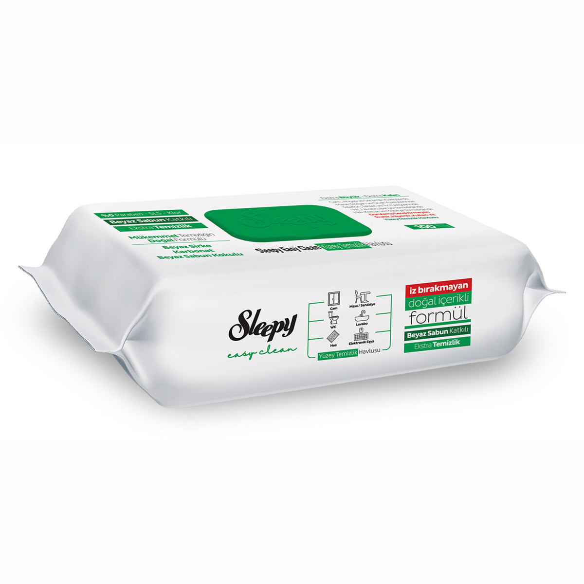 Sleepy Easy Clean Herbal Soap Wet Wipes 80 ct