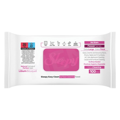 Sleepy Easy Clean Lilium Bouquet Wet Wipes 80 ct