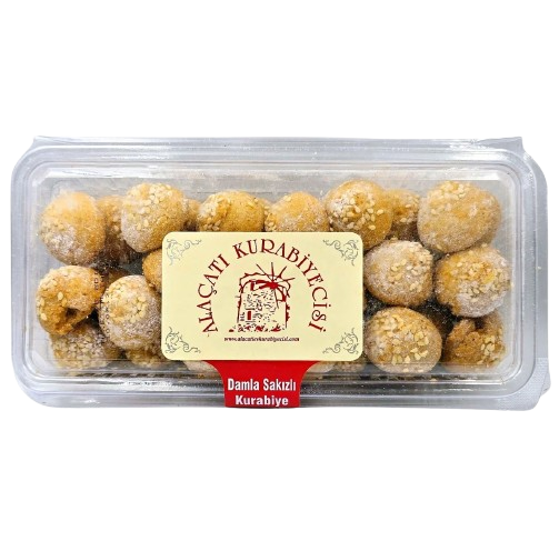 Alacati Kurabiyecisi Mastic Cookies 8.8 oz (250g) - Authentic Turkish & Mediterranean Food | TG Gourmet