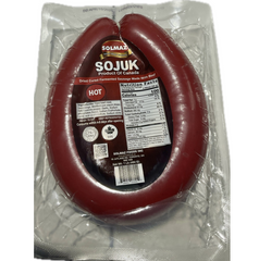 Solmaz Sucuk Hot 1 Lb HALAL - Authentic Turkish & Mediterranean Food | TG Gourmet