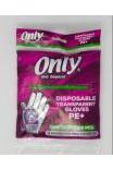 Only Disposable Nylon PE Gloves Transparent, 100-Count Box | TG Gourmet