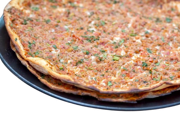 Cappadocia Lahmacun Ground Beef Flatbread Spicy Hot 32 oz, 10pc | TG Gourmet