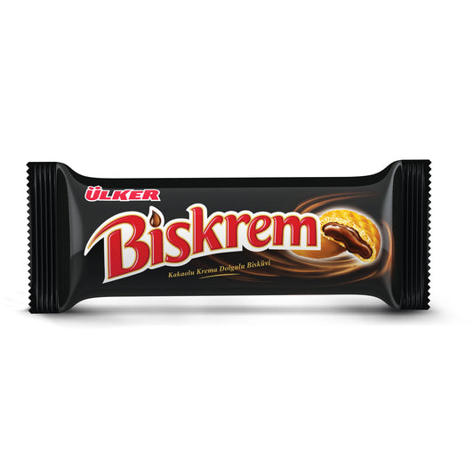 Ulker Biskrem Cookies with Cocoa Cream Filling 3 ct x 3.53 oz (100g)