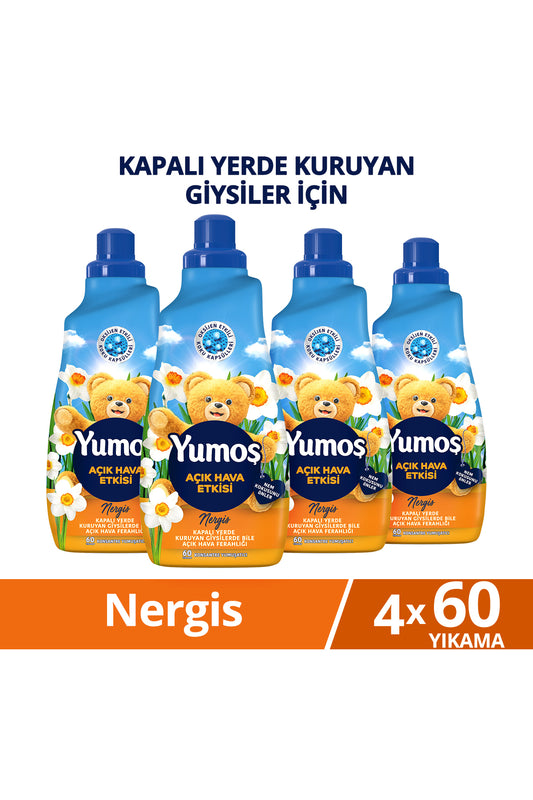 Yumos Extra Fabric Softener 49 fl oz (1.44 L) - Nergis